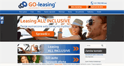 Desktop Screenshot of go-leasing.pl