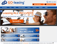 Tablet Screenshot of go-leasing.info